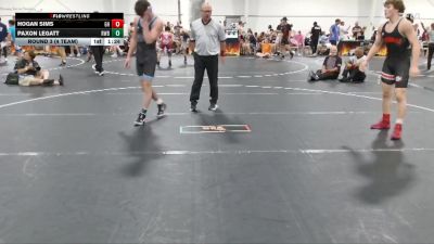 157 lbs Round 3 (4 Team) - Paxon Legatt, RWA Black vs Hogan Sims, Game House