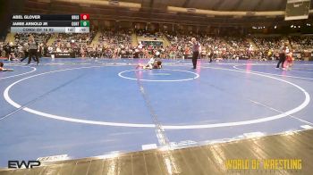 76 lbs Consi Of 16 #2 - Abel Glover, Brushy Wrestling Club vs Jamie Arnold Jr, Contender Wrestling Academy