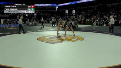 120 lbs Quarterfinal - Tilly Kakuk, Chino (SS) vs Ava Ebrahimi, Poway (SD)