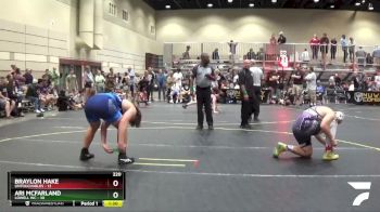 220 lbs Round 1 (6 Team) - Ari McFarland, Lowell WC vs Braylon Hake, Untouchables