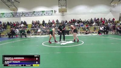 138 lbs Champ. Round 1 - Makayla Anderson, Victor Valley vs Surray McNutt, Cuesta