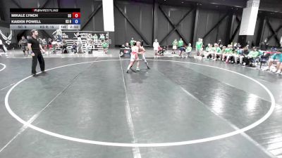 132 lbs Mikale Lynch, South Carolina vs Kaiden Powell, Kansas Red