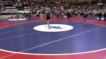 5A 110 lbs Quarterfinal - Jacklyn Price, Bauxite vs Carley Johnson, Van Buren