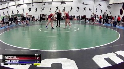 160A Cons. Round 4 - Paige Jackson, Lock Haven University vs Avry Ryhal, Lock Haven University