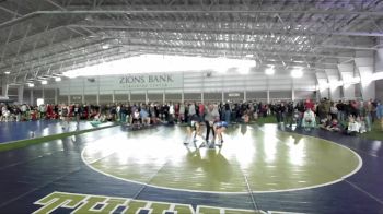 100 lbs Semifinal - Tayler Brown, Thunder Ridge vs Rhiannon Towers, Olympus