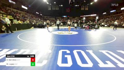 115 lbs Consi Of 8 #2 - Anabelle Serratos, Santa Ana vs Melina Lopez, Vista