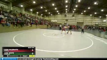 190 lbs Cons. Round 1 - Cade Galbraith, Morgan vs Jude White, Stansbury