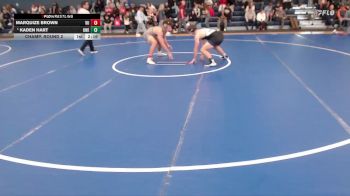 184 lbs Champ. Round 2 - Kaden Hart, Nebraska-Kearney vs Marquize Brown, Vanguard
