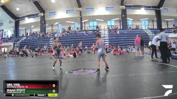 75 lbs Round 2 (8 Team) - Isaiah Stout, Takedown Elite vs Abil Vigil, Oklahoma Stealth