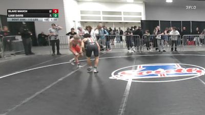 113 lbs Round Of 64 - Blake Mauch, UT vs Liam Davis, FL