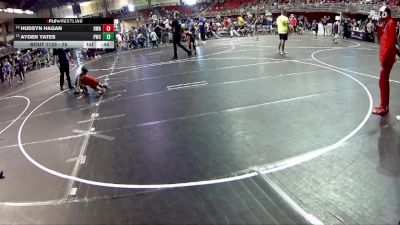 75 lbs Cons. Round 1 - Hudsyn Hagan, HWA vs Ayden Yates, Plattsmouth Wrestling Club