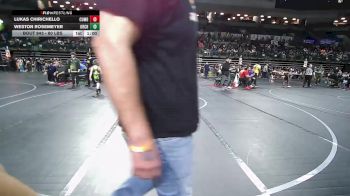 80 lbs Final - Lukas Chirichello, Cumberland vs Weston Rosemeyer, Orchard South WC