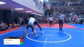 160 lbs Prelims - Daltyn Strickland, Salina Wrestling Club (SWC) vs Quan Minor, Blue T Panthers