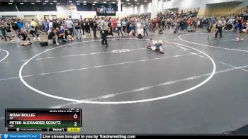 70 lbs Champ. Round 2 - Noah Bollig, OK vs Peter Alexander Schutz, MN