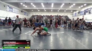 170 lbs Cons. Round 1 - Jose Rodriguez, Team Jackrabbits vs Alonso Ramirez, Hawk Academy Wrestling Club