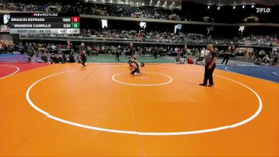 6A 120 lbs Quarterfinal - Brandon Carrillo, Klein vs Braulio Estrada, El Paso Franklin