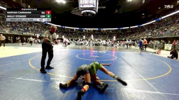 110 lbs Consy 4 - Naryiah Carnahan, Valley vs Molly Stenger, Cumberland Valley
