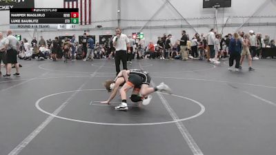 76 lbs Round 4 (6 Team) - Luke Baublitz, Steller Trained Black vs Harper Magluilo, Revival Blue