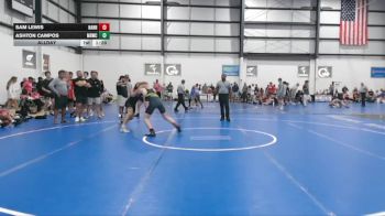 138 lbs Allday - ASHTON CAMPOS, MAT RATS WRESTLING CLUB vs Sam Lewis, HANOVER HAWKEYE