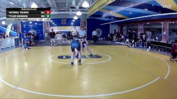 106 White Cons. Semi - Jayniell Toledo, Celebration vs Tyler Swinson, Wellington Community Hs