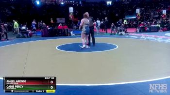 135 lbs Quarterfinal - Angel Arends, Palmer Ridge vs Cadie Percy, Severance