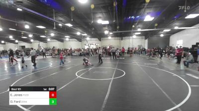 70 lbs Quarterfinal - Everett Jones, Pueblo West Storm vs Dawson Ford, Grant County Elite