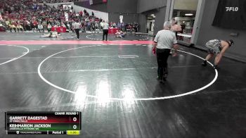 270 lbs Champ. Round 1 - Garrett Dagestad, St Croix Falls vs Keihmarion Jackson, Janesville Pythons WC