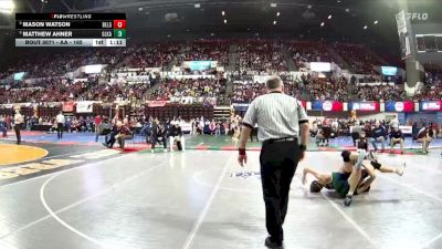 AA - 165 lbs Champ. Round 1 - Mason Watson, Belgrade vs Matthew Ahner, Glacier (Kalispell)