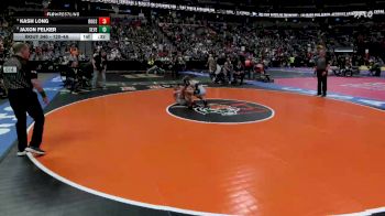 120-4A Cons. Semi - Jaxon Felker, Severance vs Kash Long, Roosevelt High School