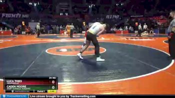 2 lbs Cons. Round 2 - Luca Thies, Jacksonville vs Caden Moore, Joliet (Catholic Academy)