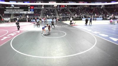 138 lbs Quarterfinal - Melania Turano, Bay Shore vs Brooke-Lynn Murray, Bay Shore