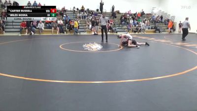 J-11 lbs Cons. Round 1 - Miles Noska, Hammerin Hawks vs Carter Russell, Wrath