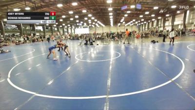 80 lbs Round 5 (4pm Saturday) - Joey Myers, PA Silver vs Rowan Novarro, Great Neck W.C