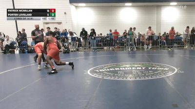 215 lbs Consi Of 16 #1 - Patrick McMillan, VA vs Porter Loveland, FL