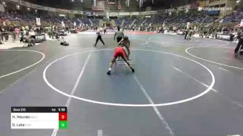 123 lbs Round Of 16 - Hassin Maynes, Colorado Outlaws vs Dane Lake, Flathead Valley WC