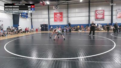 110 lbs Matthew Ramos, Georgia vs Greyson Brown, New York Gold