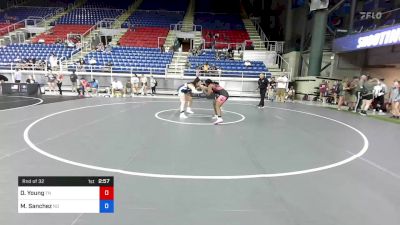 200 lbs Rnd Of 32 - Diamond Young, Tennessee vs Mireya Sanchez, North Dakota