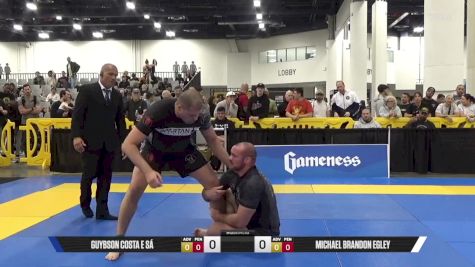 Michael Brandon Egley vs Guybson Costa E Sá 2025 World IBJJF Jiu-Jitsu No-Gi Championship