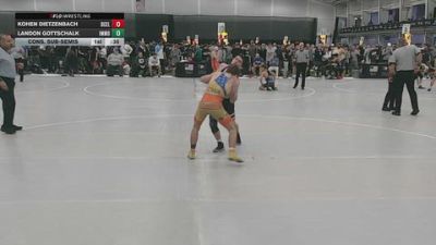120 lbs Cons. Sub-semis - Kohen Dietzenbach, DC Elite vs Landon Gottschalk, Immortals