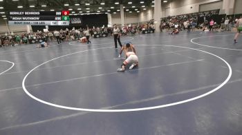 138 lbs 5th Place Match - Noah Wuthnow, Abilene Kids Wrestling Club vs Berkley Behrens, Beast Mode Wrestling