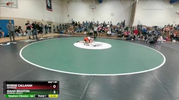150A Cons. Round 3 - Isaiah Braxton, Natrona County vs Ryerse Callahan, Kemmerer