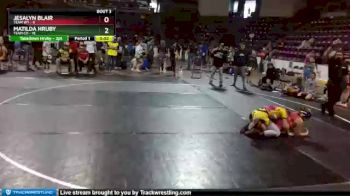 G-127 lbs Round 2 (4 Team) - Matilda Hruby, Team CO vs Jesalyn Blair, Team WY