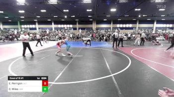 102 lbs Consi Of 16 #1 - Ethan Perrigon, La Costa Canyon vs Carson Miles, Lions WC