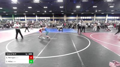 102 lbs Consi Of 16 #1 - Ethan Perrigon, La Costa Canyon vs Carson Miles, Lions WC