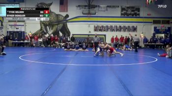 165 lbs Semifinal - Tyde Nelsen, Dallas Center-Grimes vs Ryker Dengler, West Liberty
