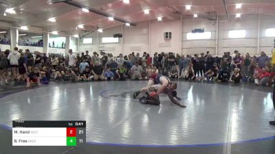 132 lbs Pools - Mark Hand, SouthTown Savages vs Bryson Free, Grease Monkeys