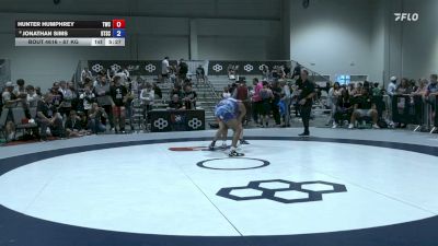 87 kg 7th Place Match - Hunter Humphrey, Tiger Wrestling Club vs Jonathan Sims, Beat The Streets Cleveland