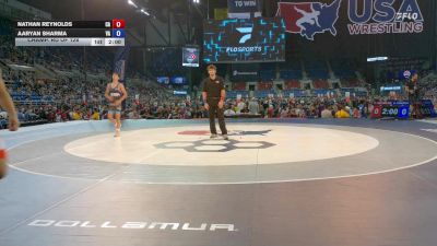 120 lbs Champ. Rd Of 128 - Nathan Reynolds, CA vs Aaryan Sharma, VA