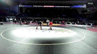 215 lbs Champ. Round 2 - Wes Burford, Oakdale vs Levi Cook, Turlock