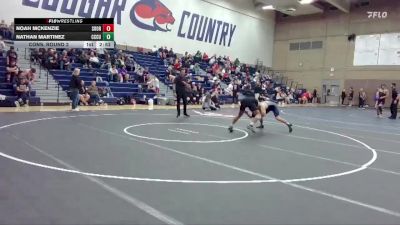 141 lbs Cons. Round 2 - Nathan Martinez, Clackamas Unattached vs Noah McKenzie, Southern Oregon